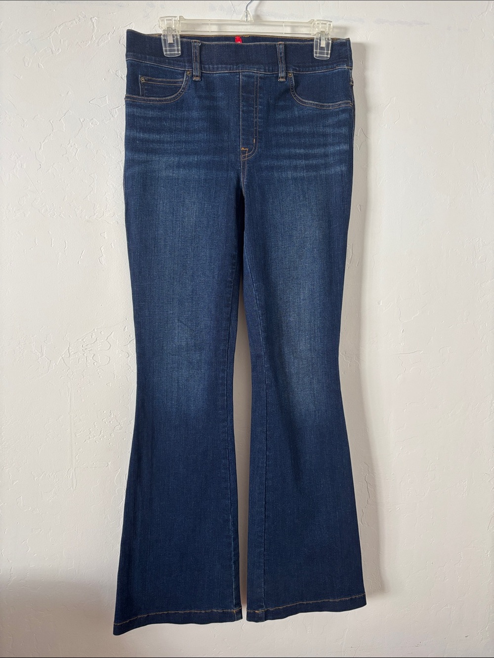 NWOT! SPANX Dark Blue Bootcut Flare Jeans